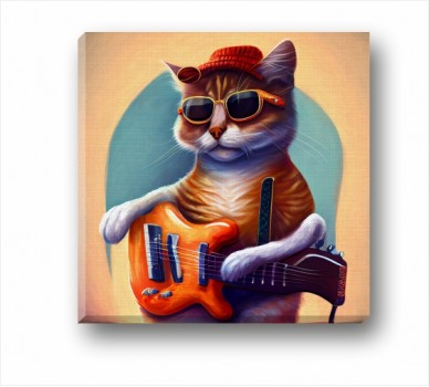 Котка с китара CP_4402100