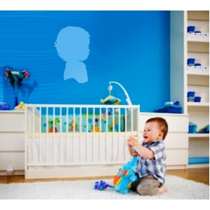 Декорация за стена | Детска стая  | Лице на момче