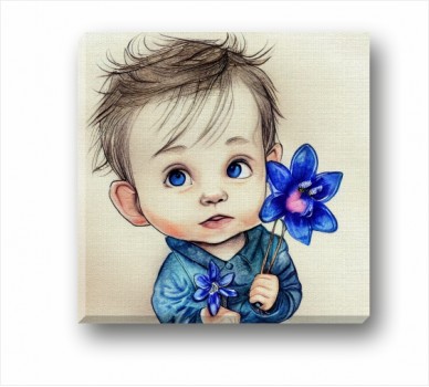 Момче с цвете CP_7400201