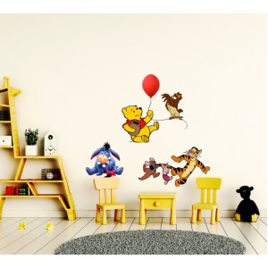 Декорация за стена | Детска стая  | Мечо Пух и цялата компания 464592