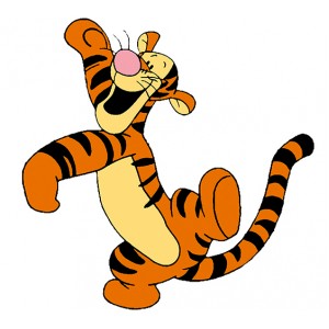 Мечо Пух, Тигър се смее