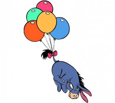 Мечо Пух, Йори лети с балон